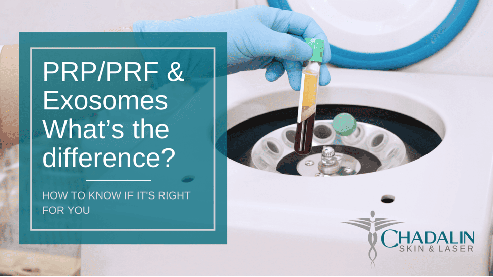 PRP, PRF and Exosomes: What’s the Difference?